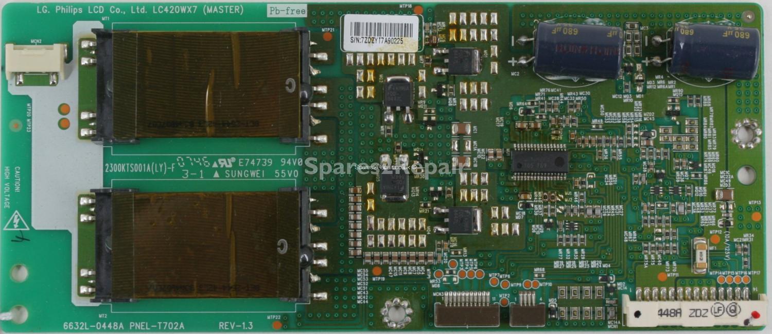 Onn AO42ZID - Inverter - 6632L-0448A - PNEL-T702A - REV-1.3 - LC420WX7 MASTER