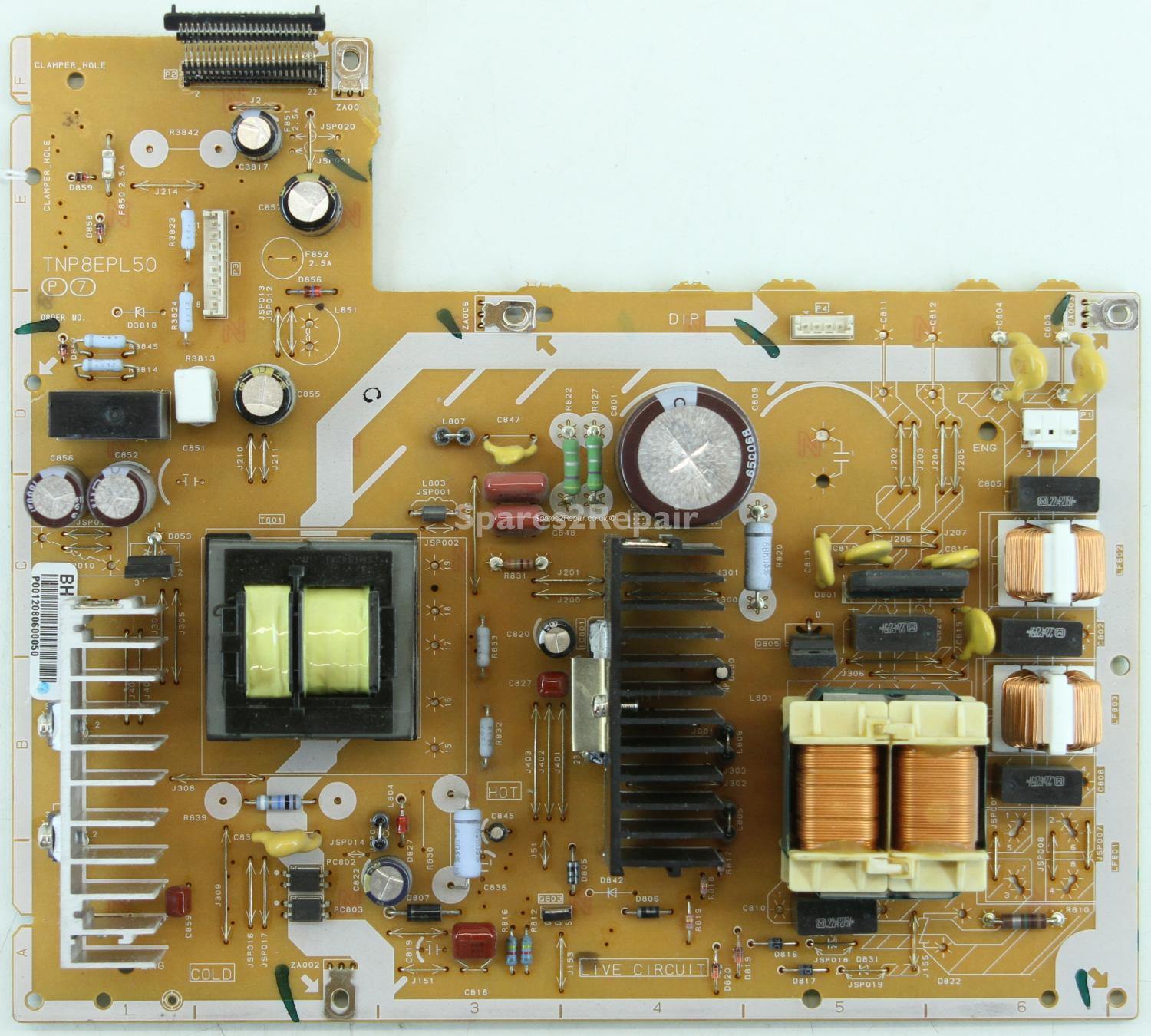 Panasonic TX-26LXD60A - PSU - TNP8EPL50 - TXN/PL50AFNS BH