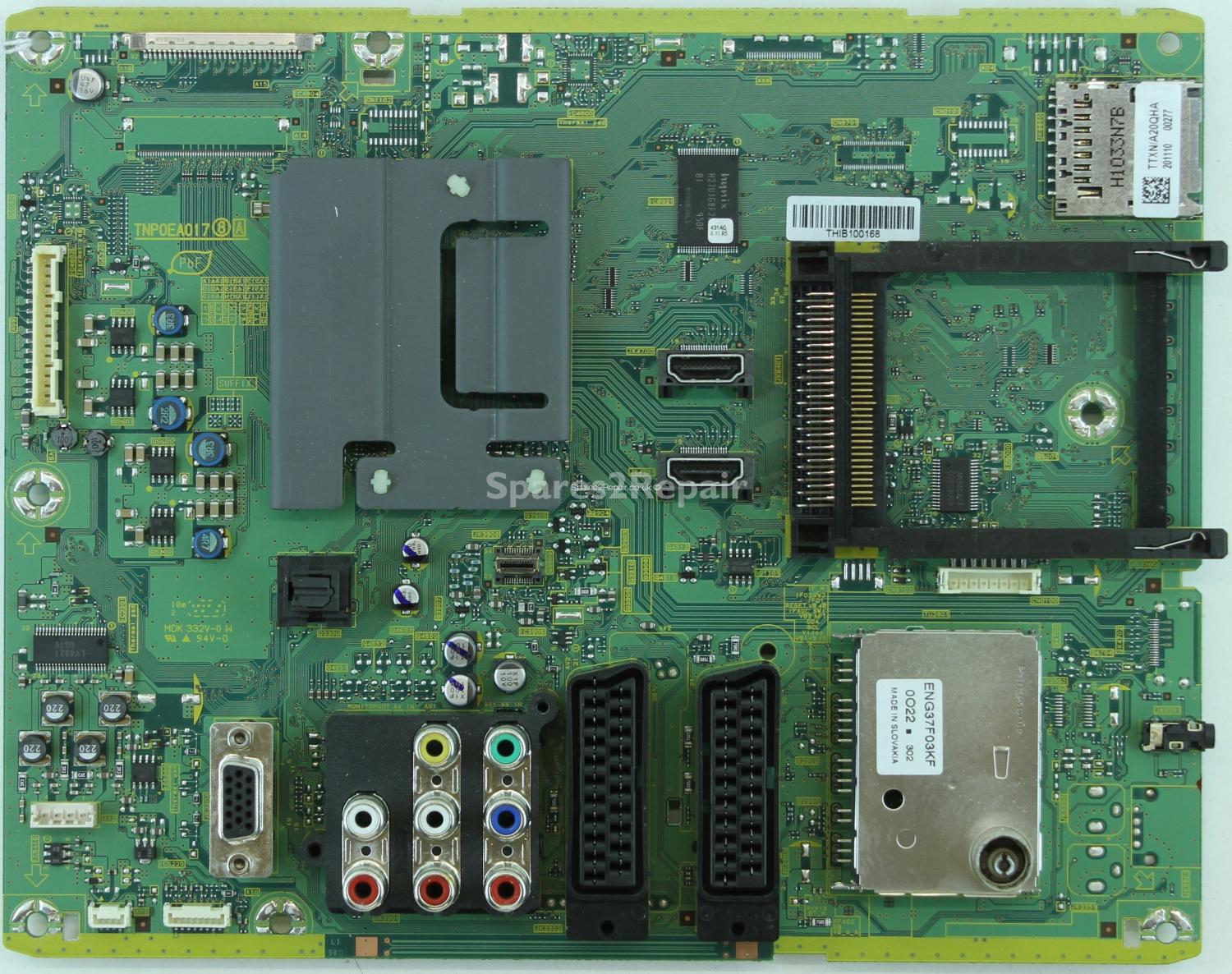 Panasonic TX-L22D28BW - Main AV - TNP0EA017 - TXN/A20QHA