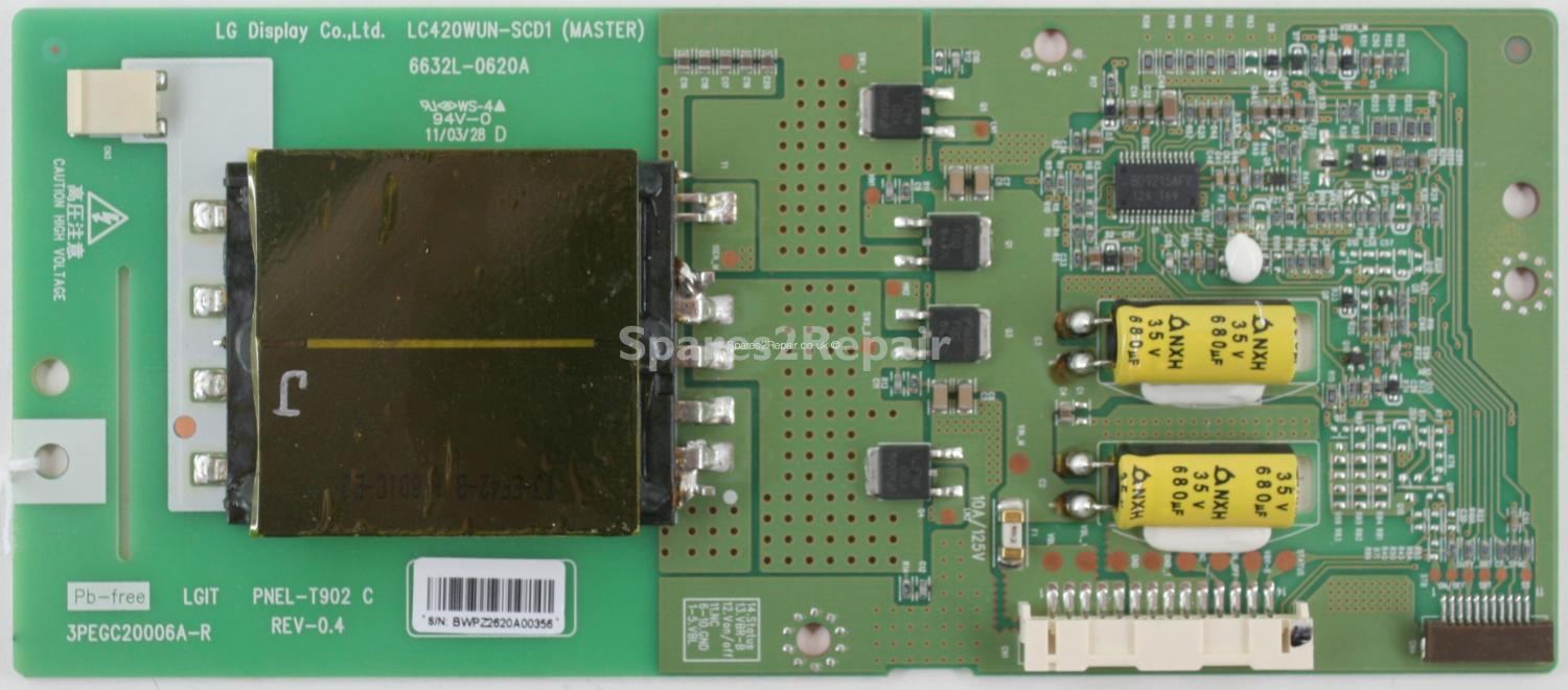 Panasonic TX-L42U3B - Inverter - 6632L-0620A - LC420WUN-SCD1 Master - LGIT PNEL-T902 C - Rev 0.4 - 32PEGC20006A-R