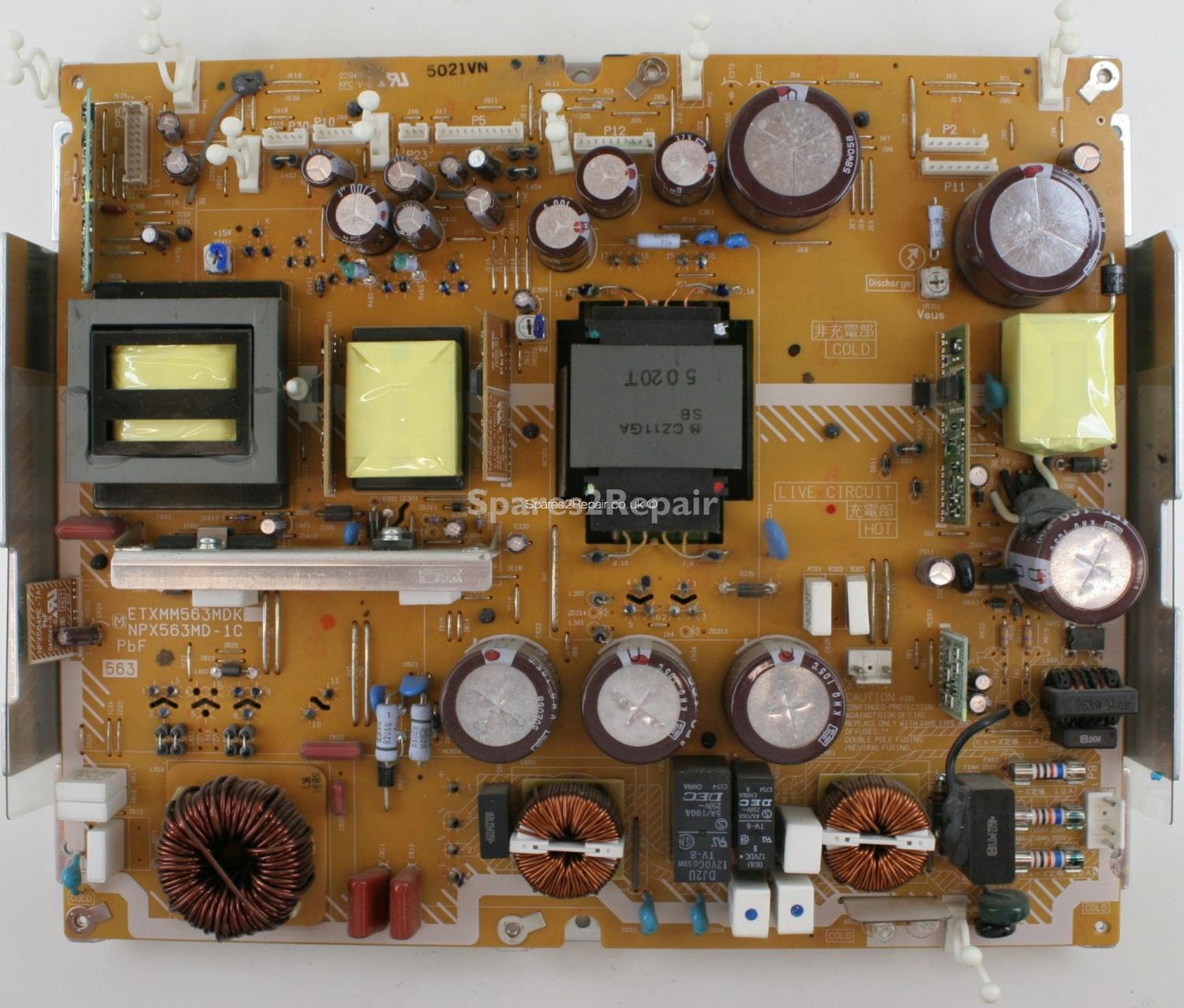 Panasonic TH-42PV500B - PSU - ETXMM563MDK - NPX563MD-1C