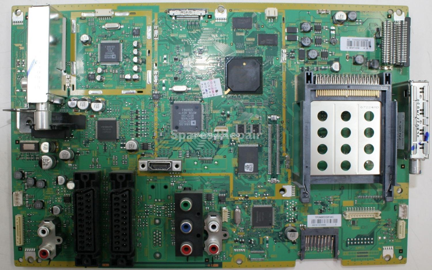 Panasonic TX-32LXD69A - Main AV - TNP8EDG81 - TXN/DG10MWA - TP3N8EDG81AC
