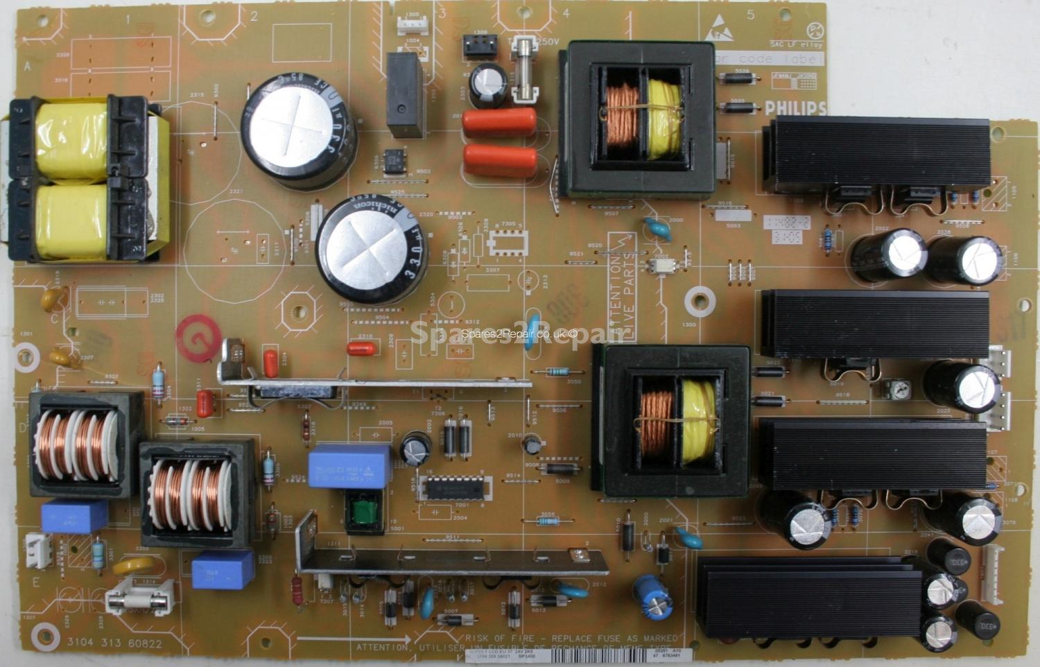 Philips 37PF5520 - PSU - 3104 313 60822 - 3104 328 38021