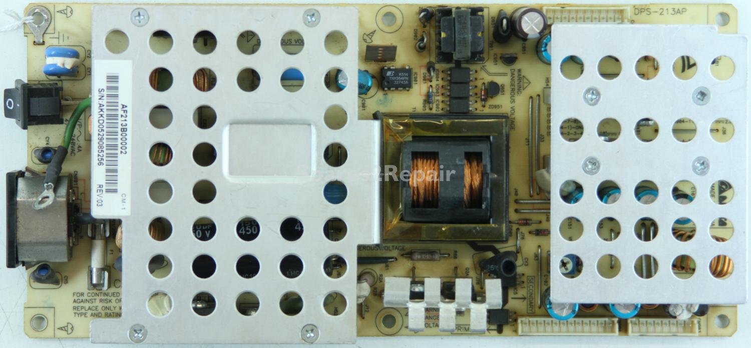Philips 26PF5521D/10 - PSU - DPS-213AP - AF213B00002 - REV:03 - 2950146207