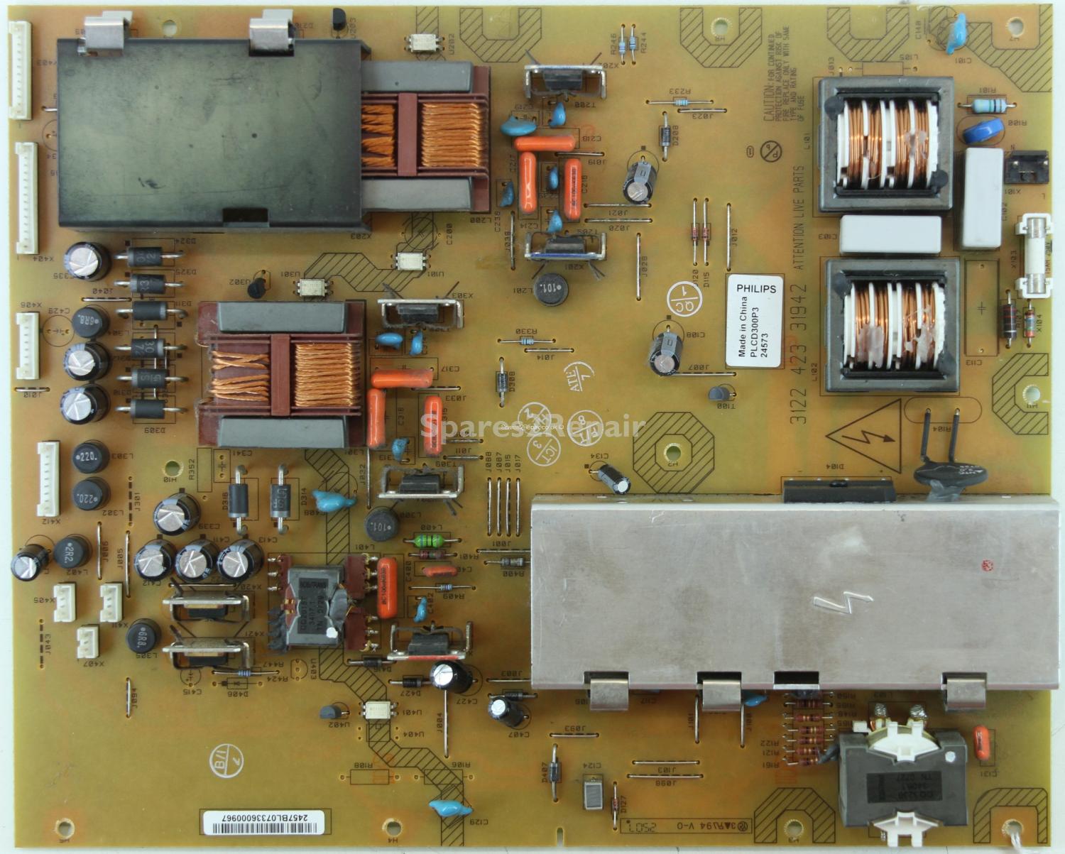 Philips 42PFL5522D - PSU - 3122 423 31942 - PLCD300P3 - 24573