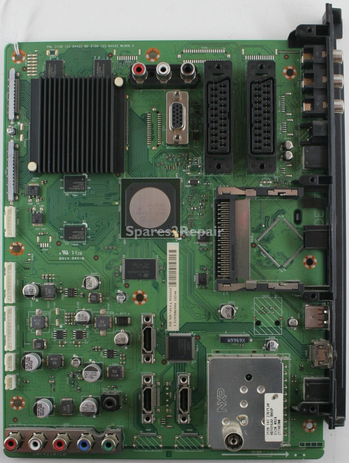 Philips 47PFL7404H - Main AV - 3139 123 64422 - 3139 123 64432 - Wk906.5 - 313926863066