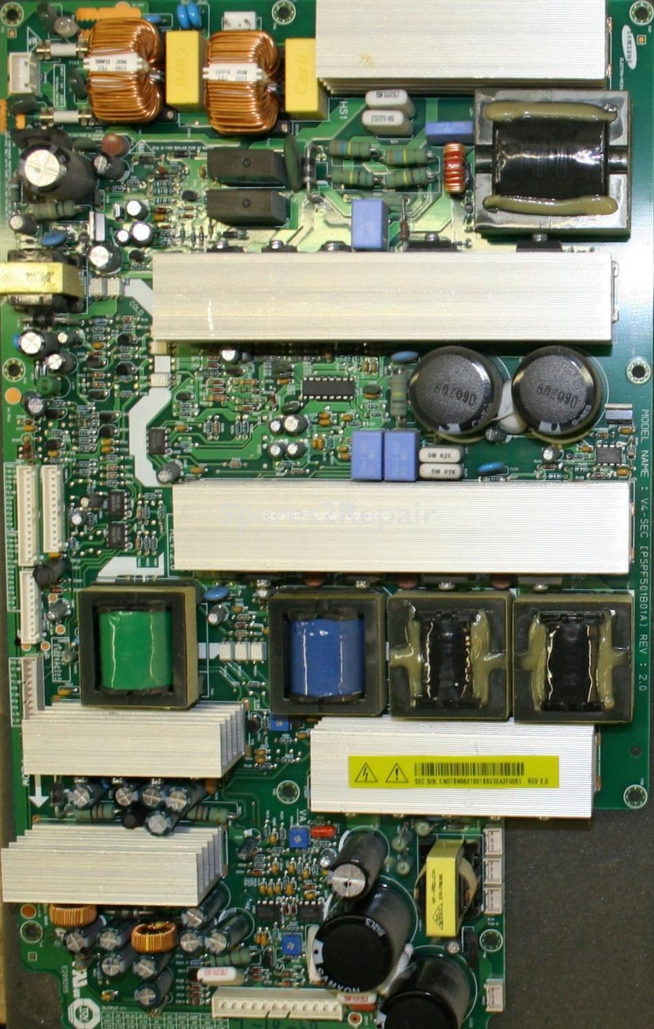 PS-42S5HX - PSU - PSPF501B01A Rev 2.0 - BN96-01801B