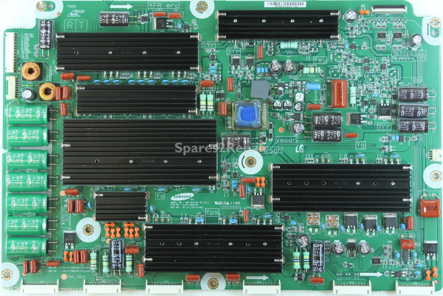 Samsung PS59D550 - YSUS - LJ92-01780A A2 - LJ41-09453A R1.5 - 58/63 DS YM (2L)