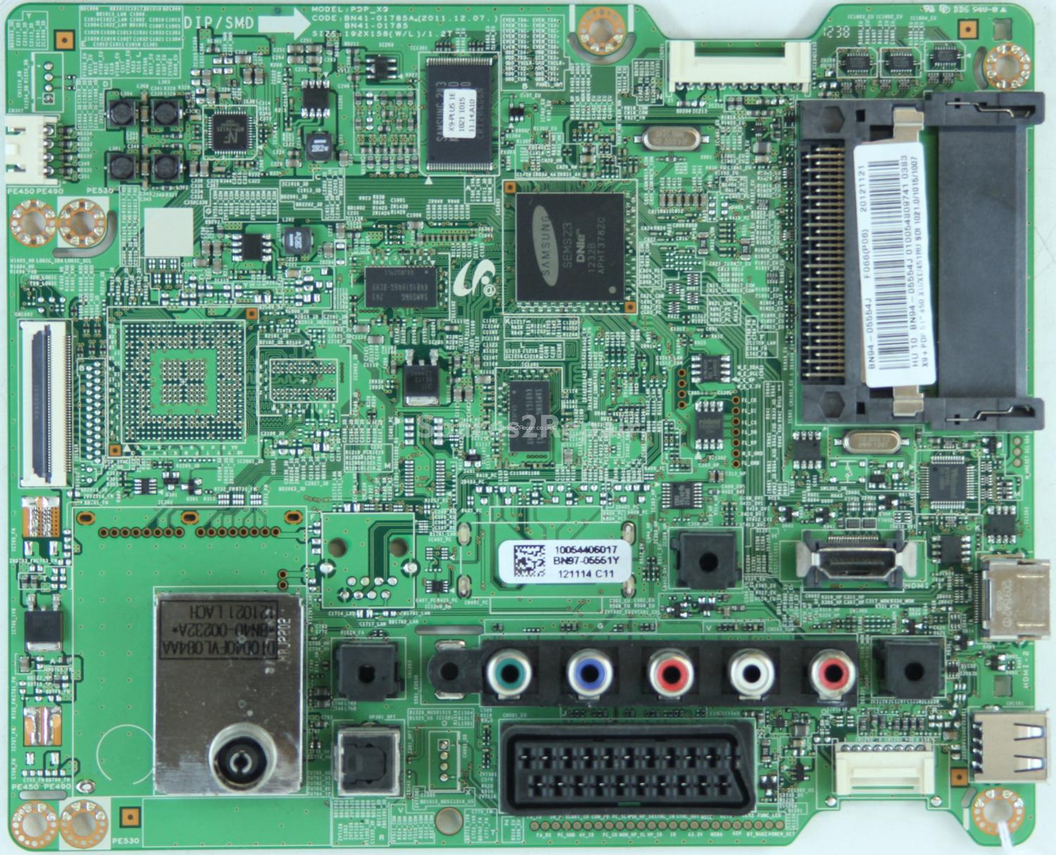 Samsung 51 Inch - Main AV - BN97-05551Y - BN94-05554J - BN41-01785 - PDP_X0