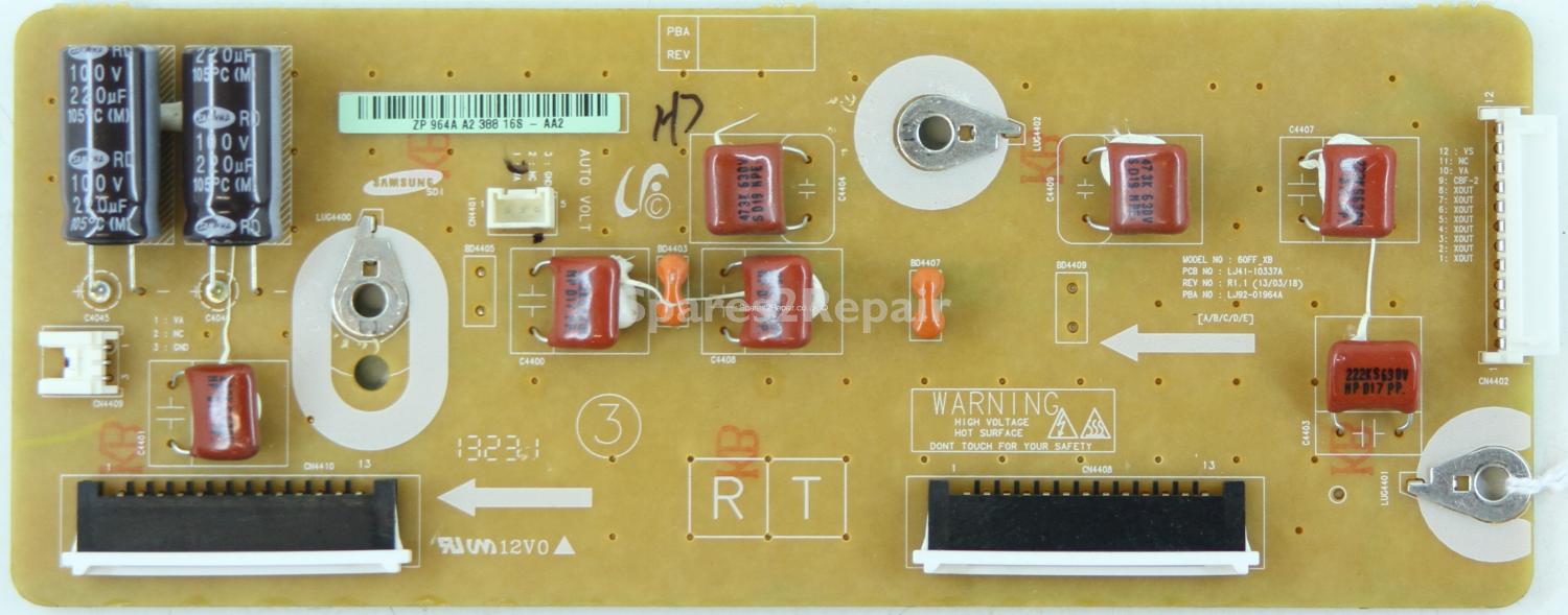 Samsung PS60F5500 - XBUFFER - LJ92-01964A - A2 - LJ41-10337A - R1.1 - 60FF_XB
