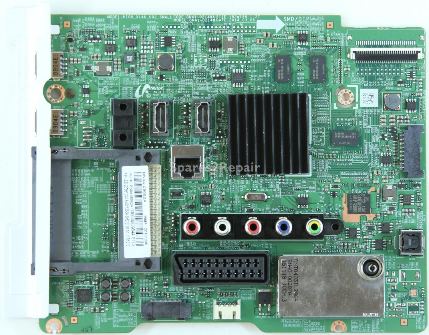 Samsung UE22H5610 - Main AV - BN94-08052A - BN41-02148A - HIGH_X14H_U02_SMALL