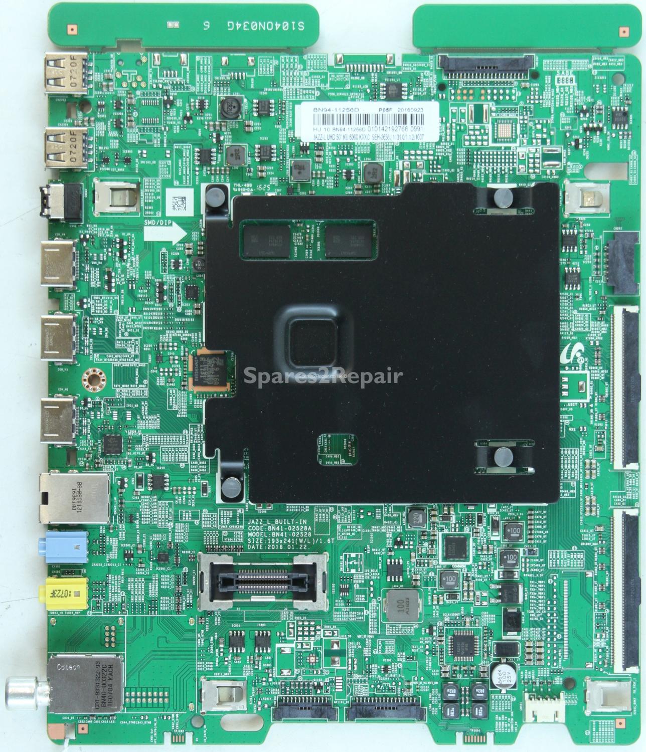 Samsung UE50KU6000K - Main AV - BN94-11256D - BN41-02528A - JAZZ_L_BUILT-IN