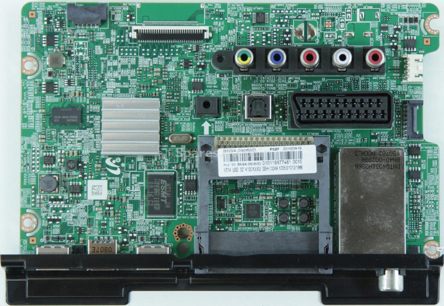 Samsung UE32J4100AK - Main AV - BN94-09060D - BN41-02098B - HIGH_NT14L_2098B_EU_MIDDLE