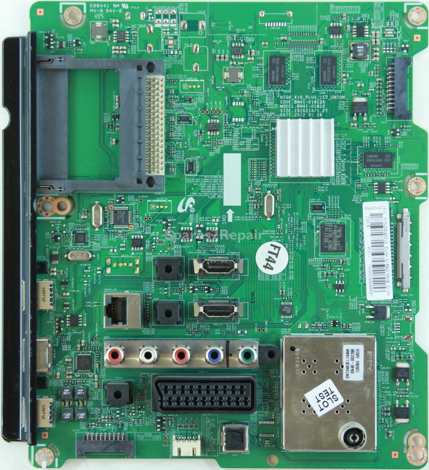Samsung UE46ES5500K - Main AV - BN94-05841D - BN41-01812A - HIGH_X10_PLUS_LED_UNION