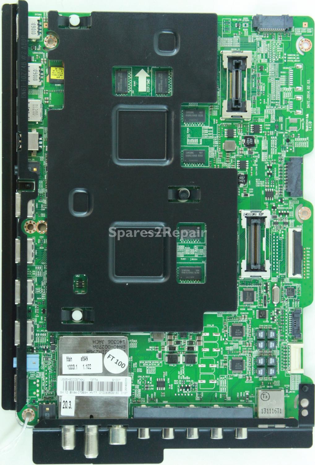 Samsung UE65H8000ST - Main AV - BN94-07389H - BN41-02189A - GOLF_P_PRO