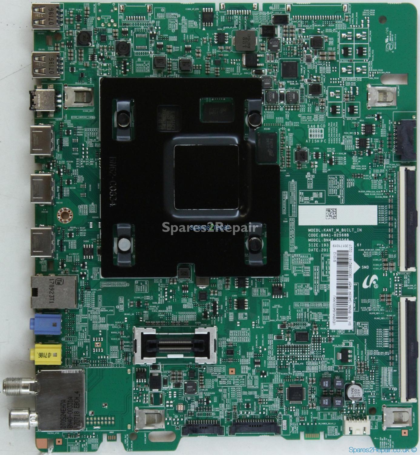 Samsung UE65MU6400 - Main AV - BN94-12403R - BN41-02568B - KANT_M_BUILT_IN