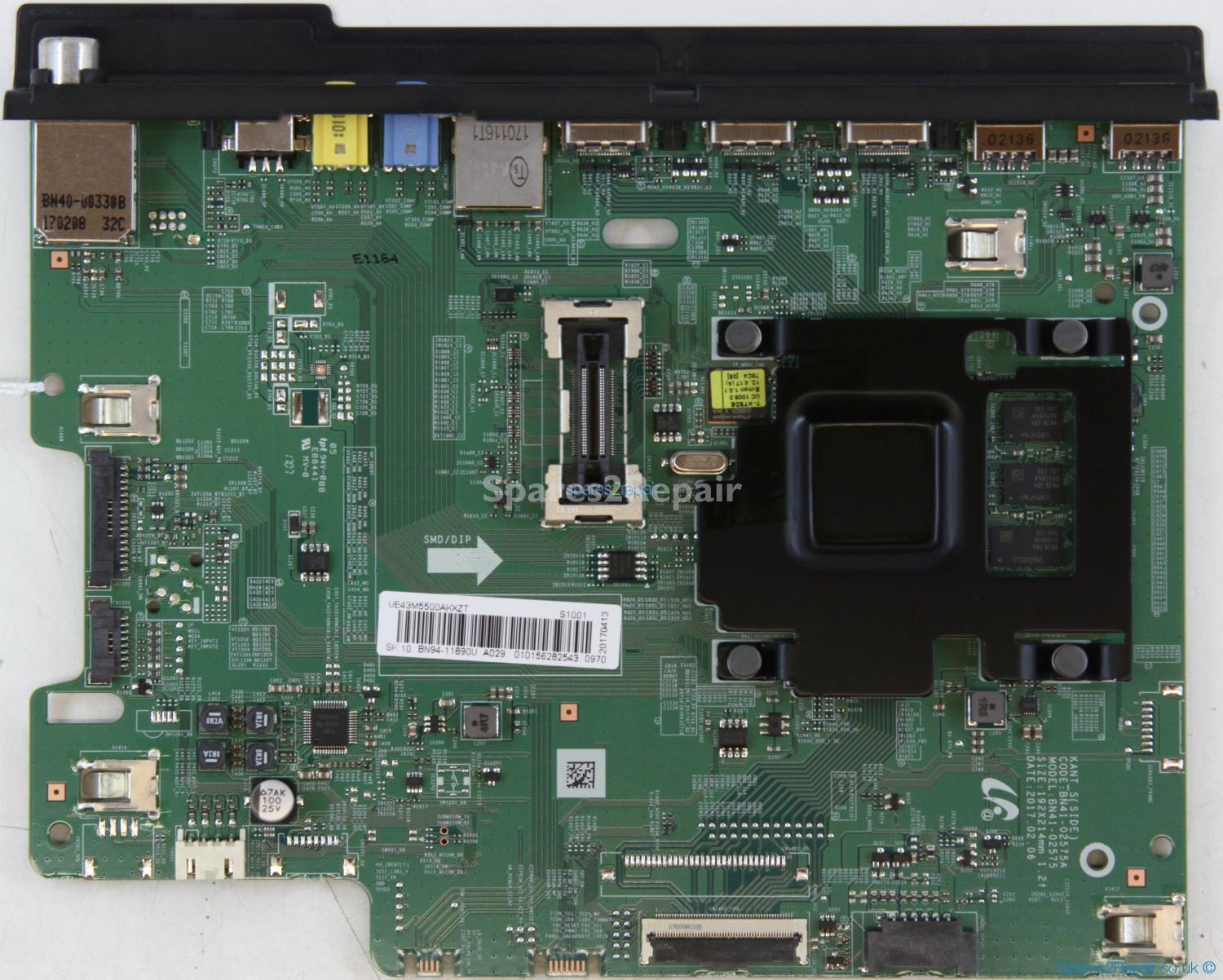 Samsung UE43M5500AK - Main AV - BN94-11890U - BN41-02575A - KANT_S(SIDE)