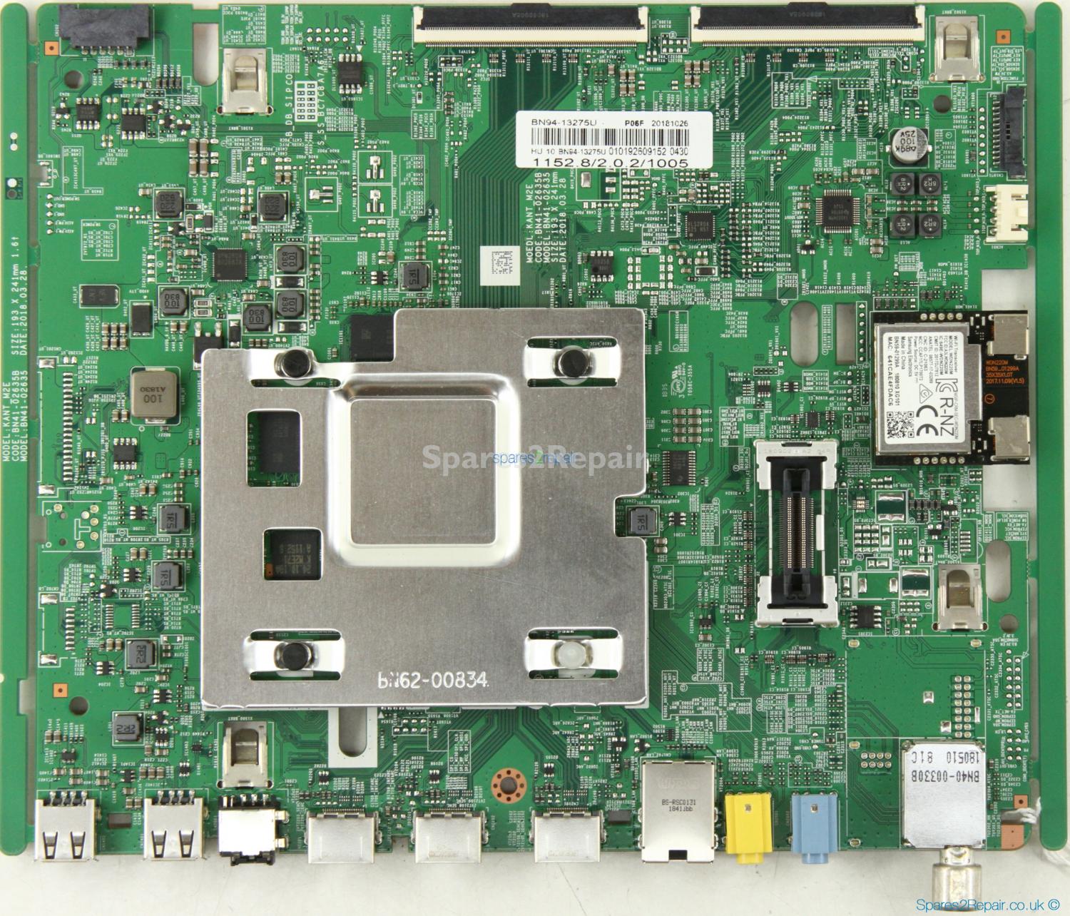Samsung UE55NU7100K - Main AV - BN94-13275U - BN41-02635B - KANT_M2E