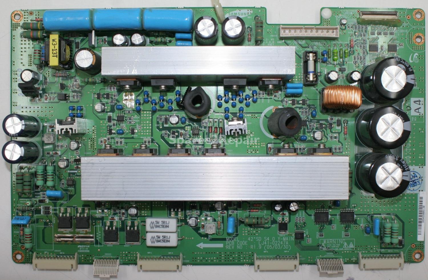 Samsung PPM42M5SS - YSUS - LJ41-02247A - REV NO - R1.9 - LJ92-01030A