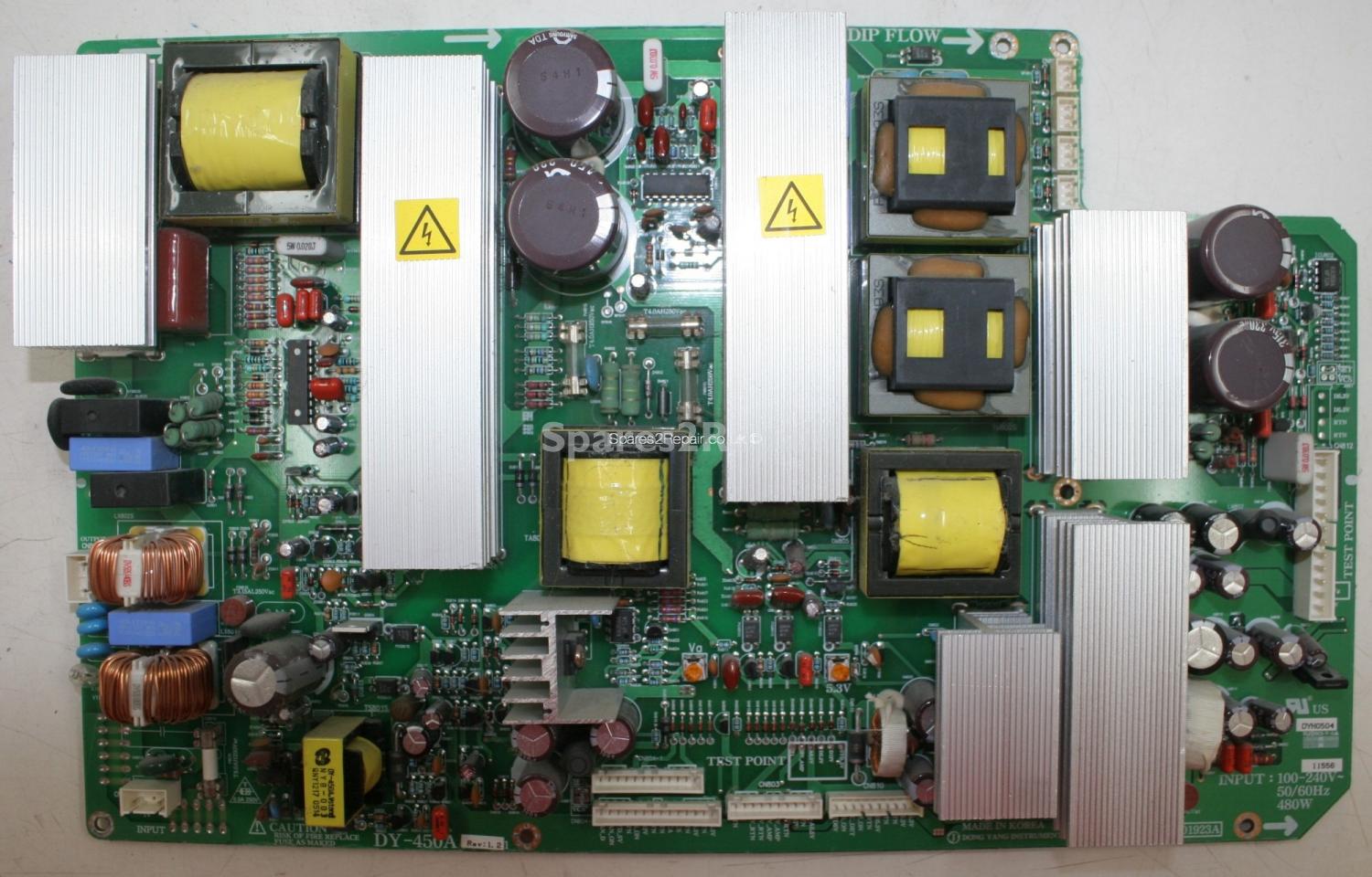 Samsung PS-42D5S - PSU - BN96-01923A - DY-450A Rev1.2