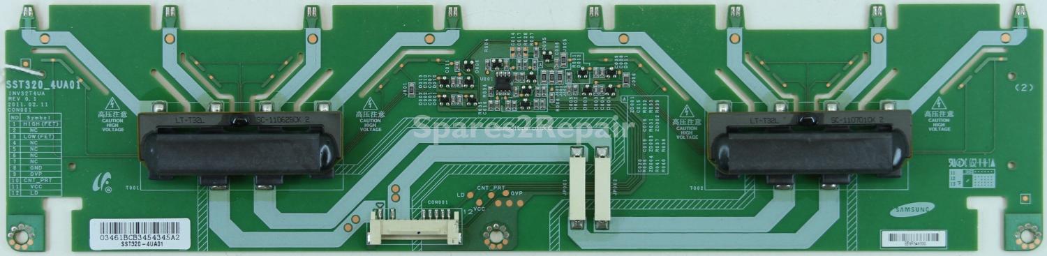 Samsung LE32D550K1W - Inverter - SST320_4UA01 - LJ97-03461B - INV32T4UA REV 0.1