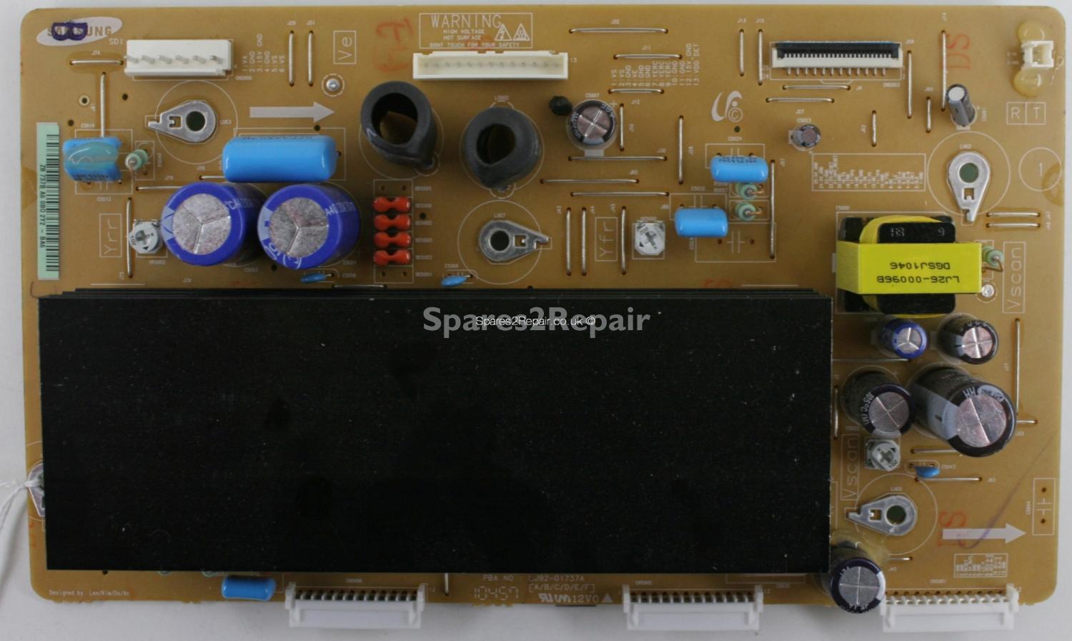 Samsung PS-42C450B1W - YSUS - LJ92-01737B A6 - LJ41-08592A R1.3 - 42U2P_Y-MAIN