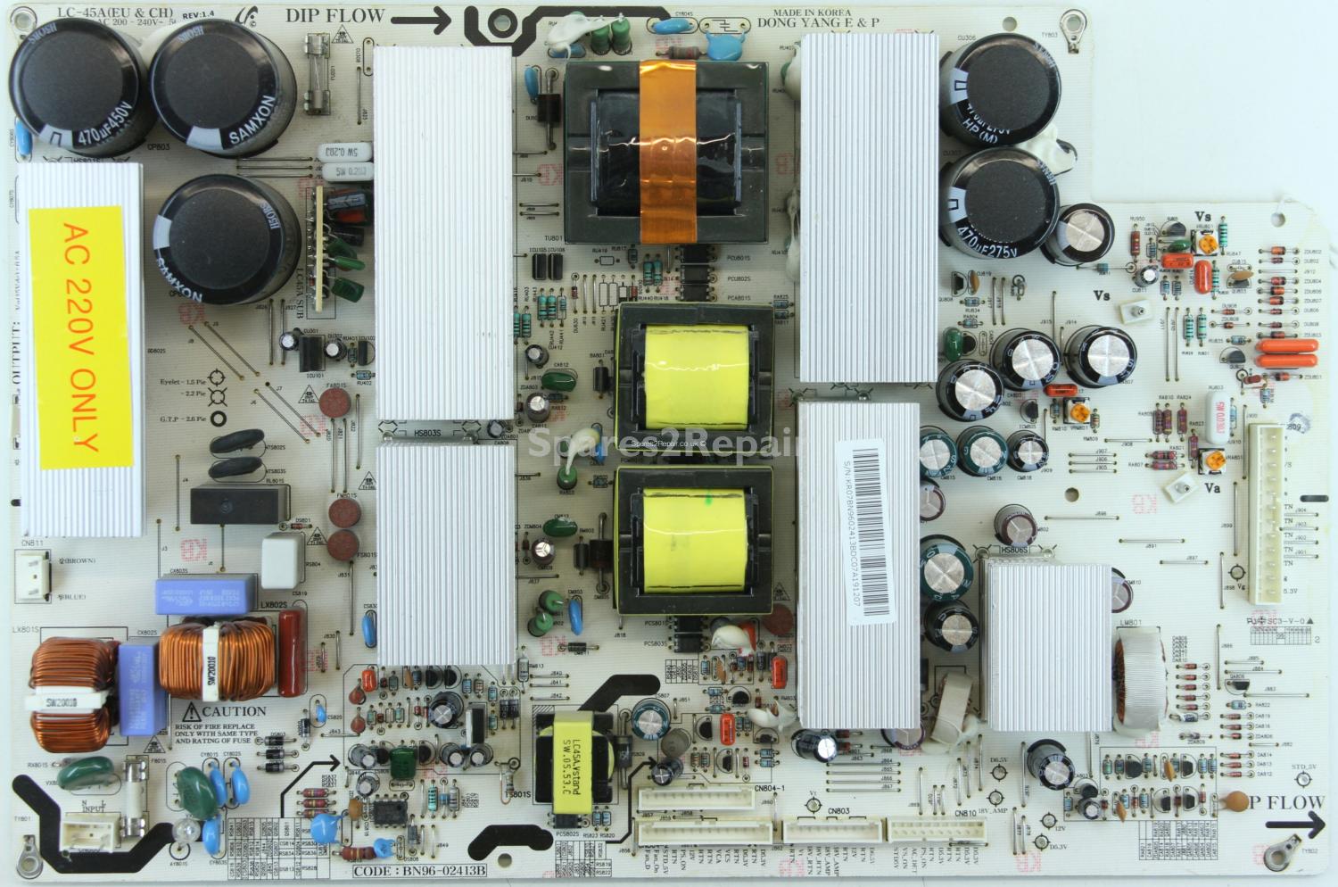 Samsung PS-42D5SD - PSU - BN96-02413B - REV:1.4