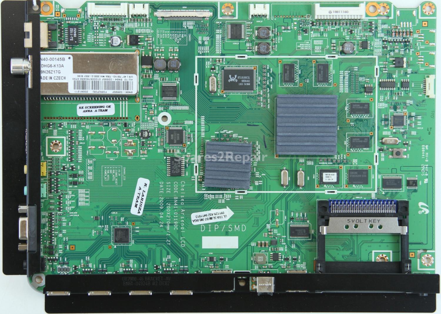 Samsung UE46B7000WW - Main AV - BN94-02695F - BN41-01190C - Chelsea Arsenal LCD