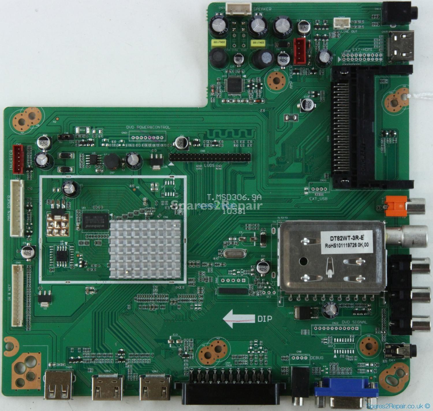 SEG Vermont - Main AV - T.MSD306.9A - 10331 - LE3294 - V315H4-LE2