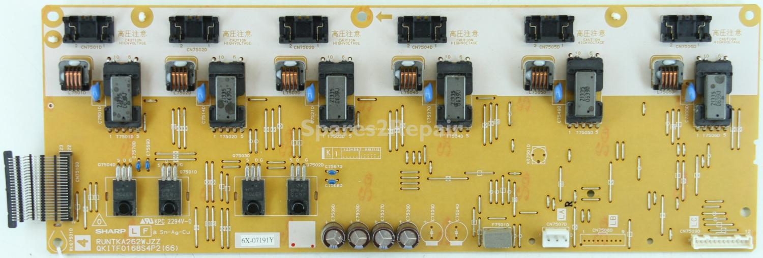 Sharp LC-60C52U - Inverter - 6X-07191Y - RUNTKA262WJZZ - QKITF0168S4P2 (66)