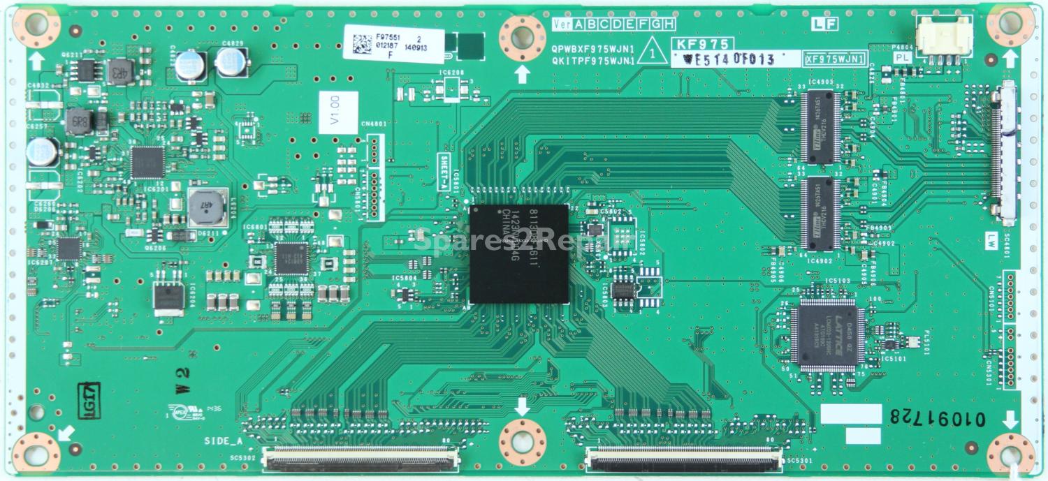 Sharp LC-80LE657KN - LVDS - QPWBXF975WJN1 - QKITPF975WJN1 - KF975 - XF975WJN1