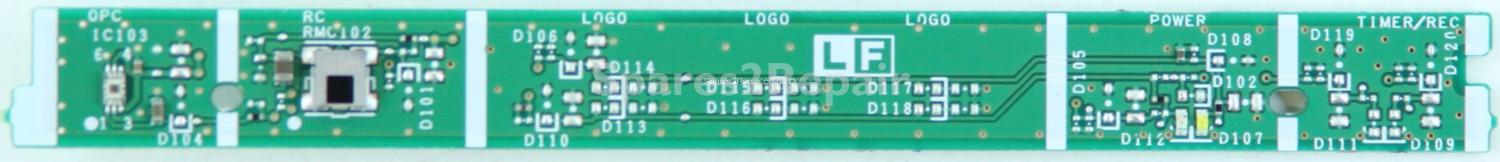 Sharp LC-60UQ10KN - IR - KG369 - QPWBNG369WJZZ
