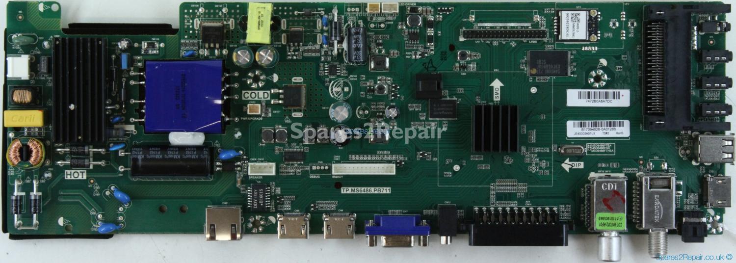 Sharp LC-40FG5341KF - Main AV - TP.MS6486.PB711 - B17094026 - P0340-2-CVTE