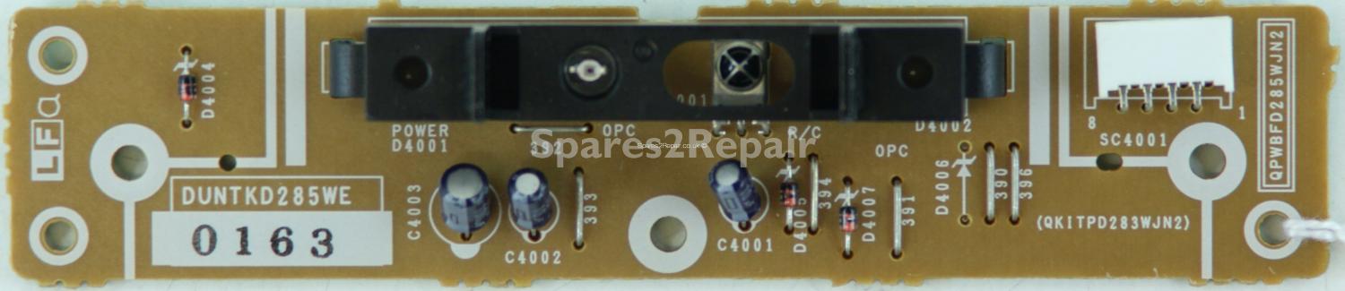 Sharp LC20SH1E - IR - QPWBFD285WJN2 - QKITPD283WJN2 - DUNTKD285WE