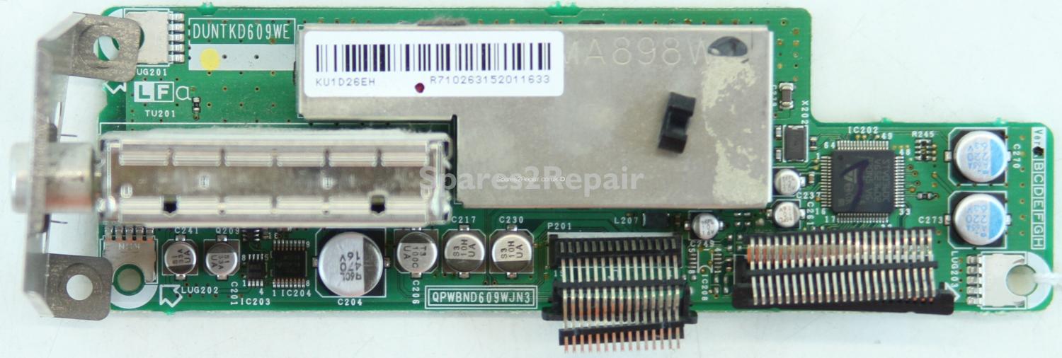 Sharp LC-26SD1E - Tuner - DUNTKD609WE - KU1D26EH - QPWBND609WJN3