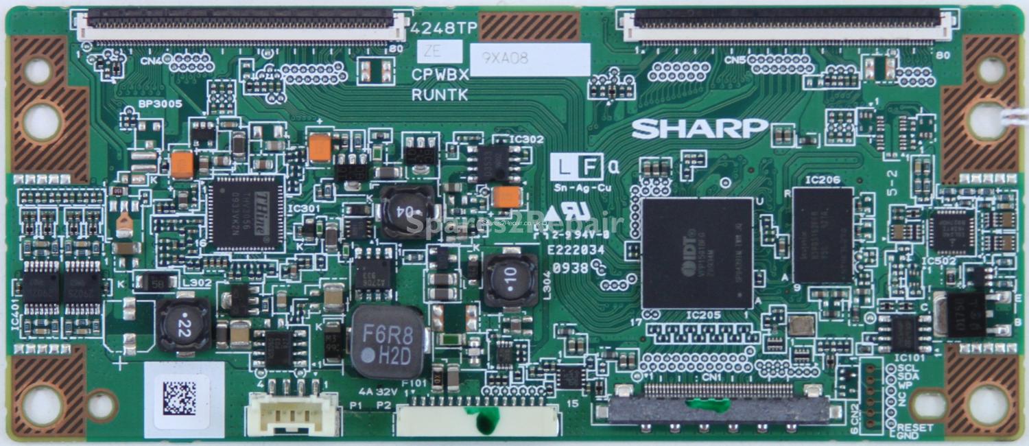 Sharp LC-32LE600E - LVDS - 4248TP ZE - CPWBX4248TPZE