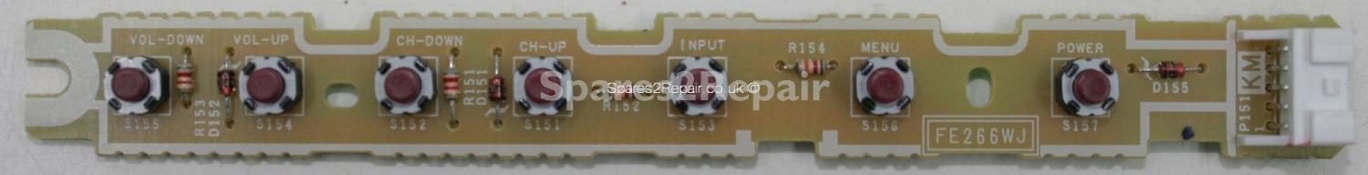 Sharp LC-42B20E - Buttons - FE266WJ - KE266