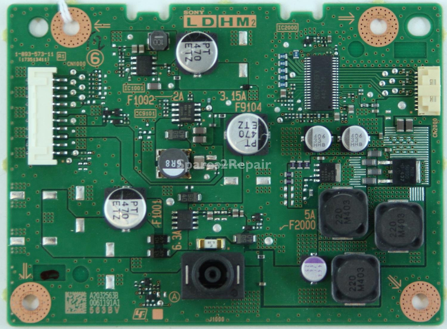 Sony KDL-48W585B - LED Driver Board - 1-893-573-11 - 173513411 - A2032563B