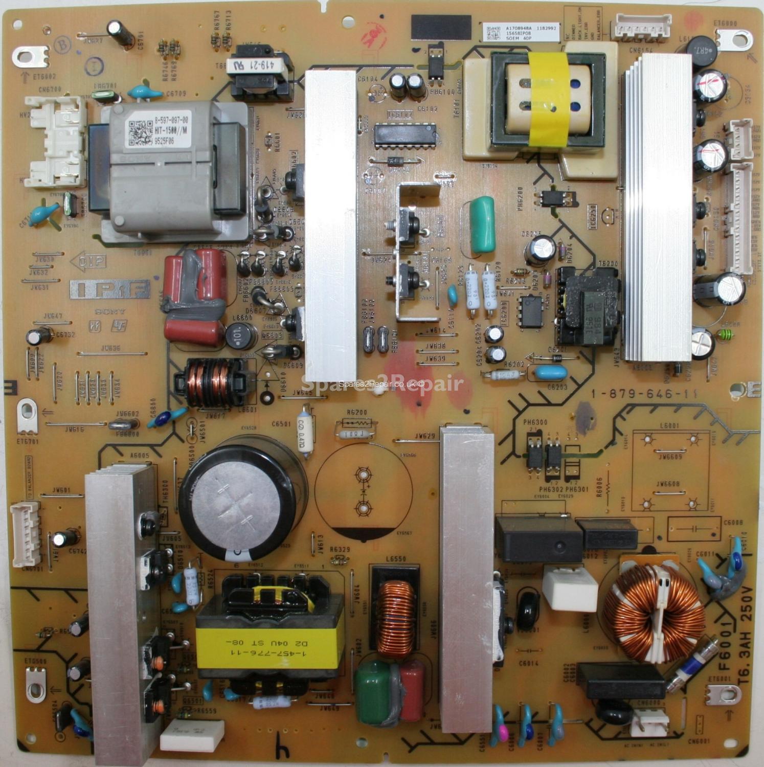 Sony KDL-40S5000 - Power Supply - 1-879-646-11 - A1708948A