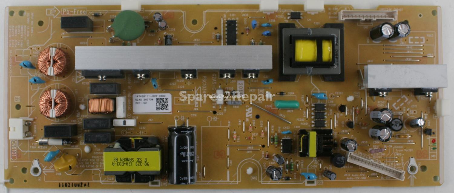 Sony KDL-32CX520 - PSU - PSC10349C M - G2AS-C - 3H370W - 147428111