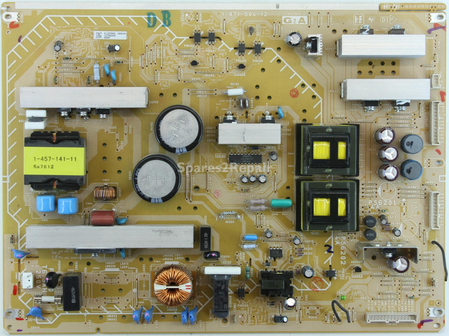 Sony KDL-40W2000 - Power Supply - 1-871-504-12 - A1207096D