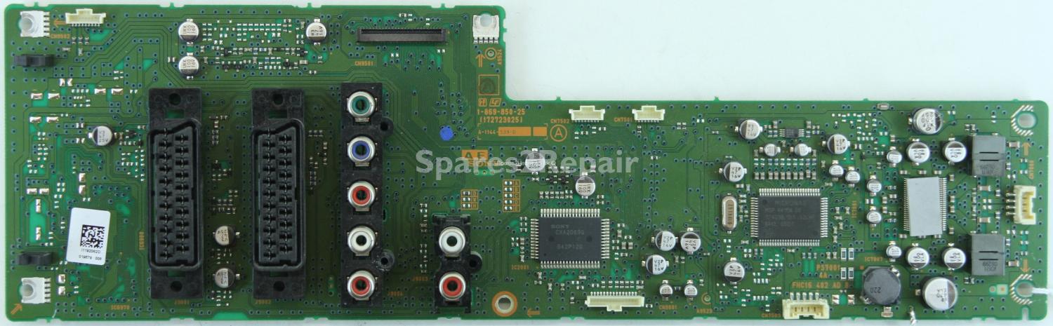 Sony KDL-46S2510 - Main AV - 1-869-850-25 - 172723025 - A-1144-539-D - I1192082D