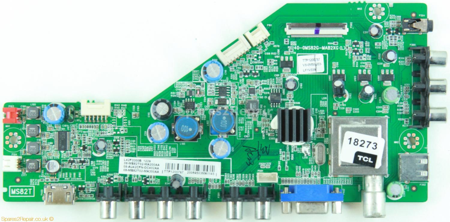 TCL L42F3300B - Main AV - 40-0MS82G-MAB2XG(L) - MS82T
