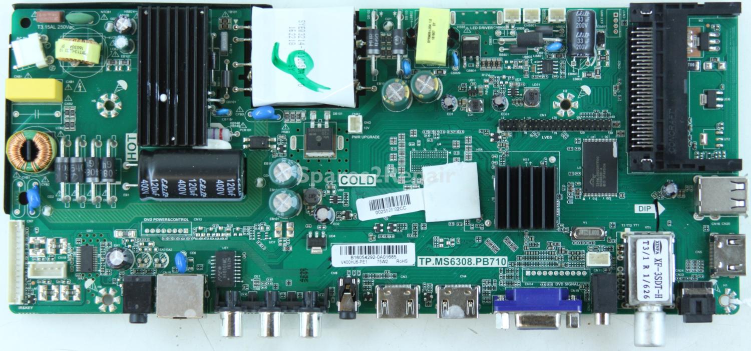 Technika 40F22B-FHD - Main Board - TP.MS6308.PB710 - B16054292 - V400HJ6-PE1