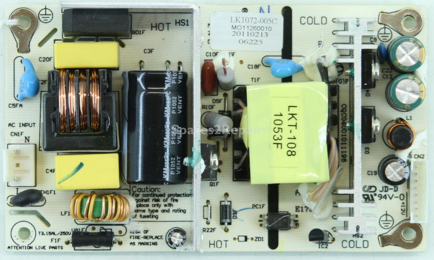 Technika W216/55G-GB-TCDU-UK - PSU - LK1072-005C - 06225