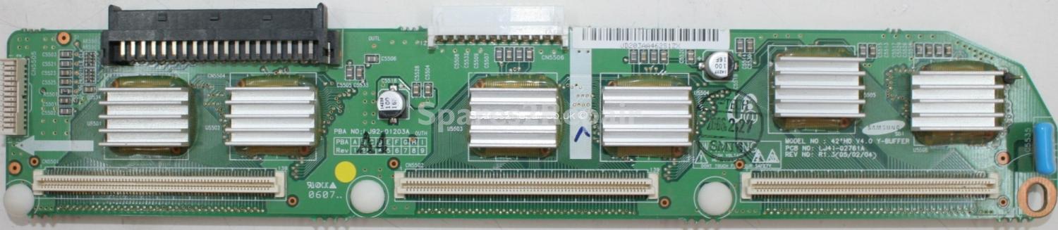 Tevion TPDP42HP - DRV - LJ41-02761A R1.3 - LJ92-01203A A4 - 42 HD V4.0 Y-BUFFER