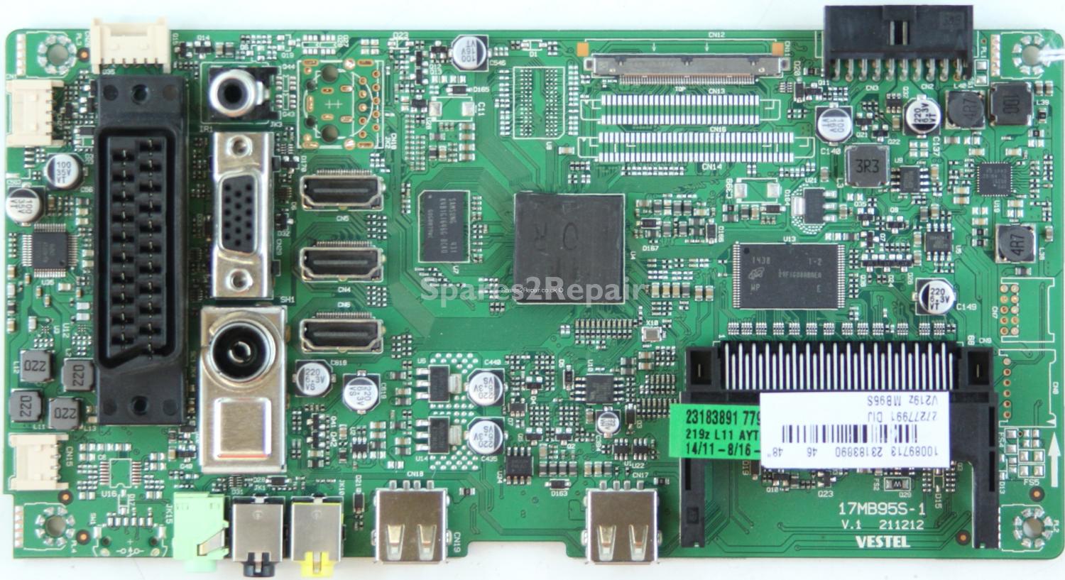 Toshiba 48L1433DB - Main AV - 23183890 - 17MB95S-1 V.1 - 211212