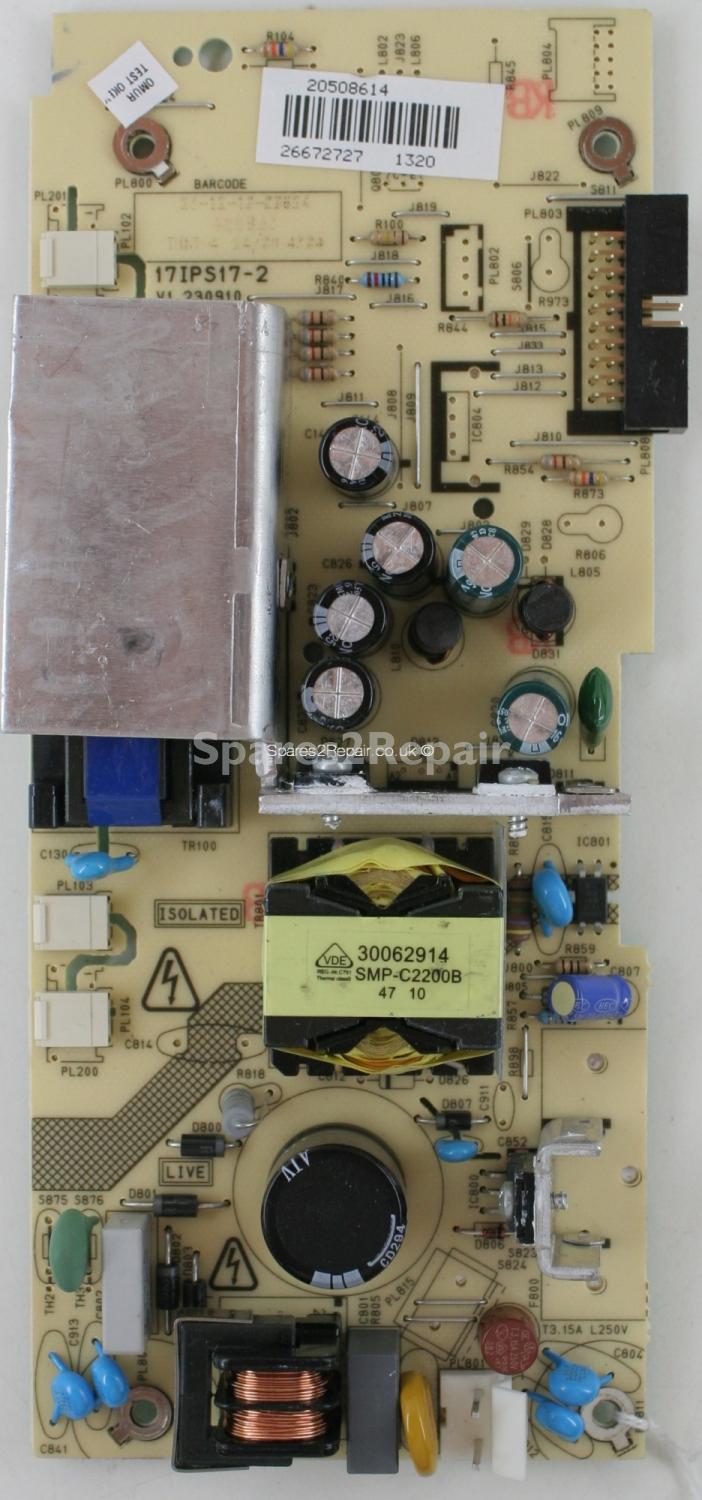 Toshiba 22BV500B - PSU - 17IPS17-2 - V1 - 230910 - 20508614
